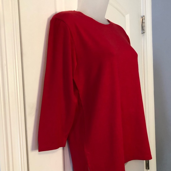 NWT Tomatoe Red Freelance Top Size Small - Picture 3 of 11